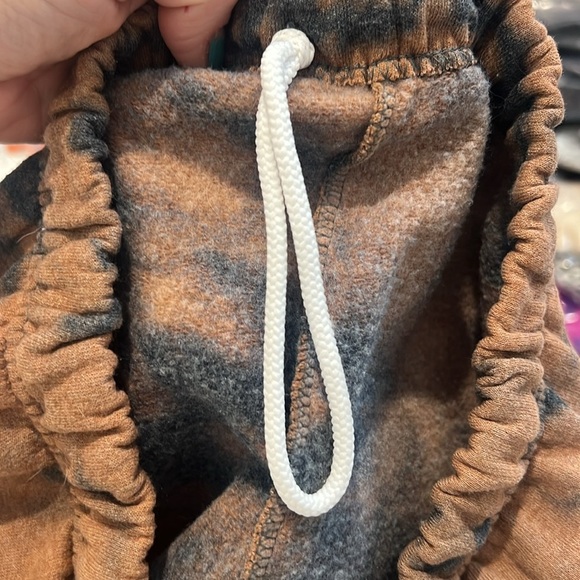 In Your Face Apparel Brown and Black Tie-Dye Sweatpants size small. - Picture 5 of 6